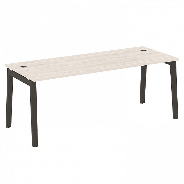 Стол рабочий руководителя "Onix wood direct" OW.SRR-6.8 денвер светлый/дуб темный - Вид 1