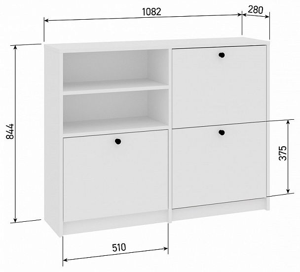 Тумба для обуви Найс - Вид 4