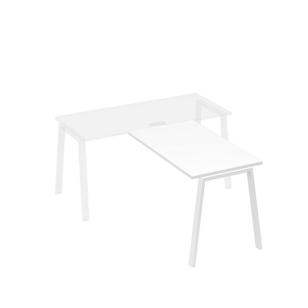 Брифинг-приставка каркас TRE A4 А4 Б3 074 БП белый премиум / металлокаркас белый - Вид 1