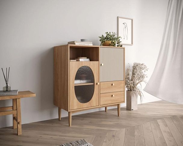 Комод Bubble с двумя дверками и двумя ящиками арт BBL06 - Вид 4