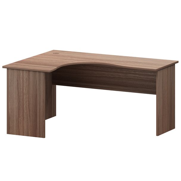 Стол компактный левый А-206.60.ЛВ Темный шимо 1600x1200x760 Арго - Вид 1