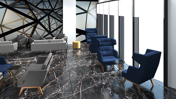 Кресло Artis 80x85x85 чёрный - Вид 5