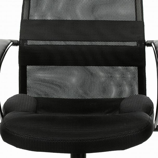 Кресло офисное BRABIX PREMIUM "Stalker EX-608 PL", ткань-сетка/кожзам, черное, 532090 - Вид 9