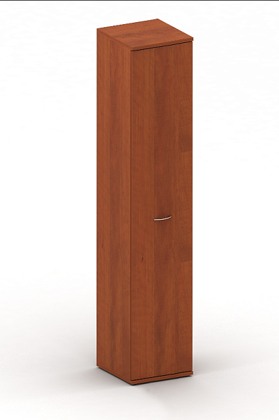 Шкаф высокий закрытый узкий L,R Танго Люкс - Вид 1