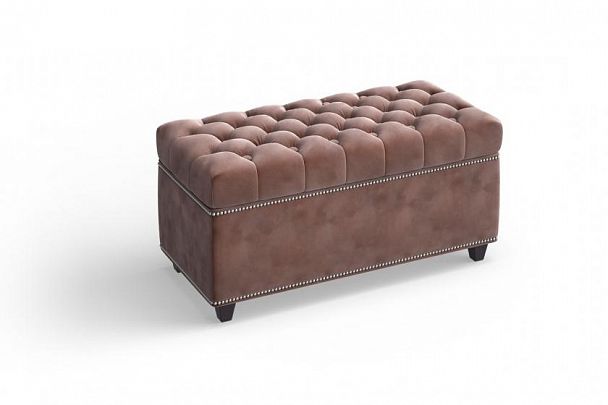 Пуф «Марсель» 900 темно-бежевый - Вид 1