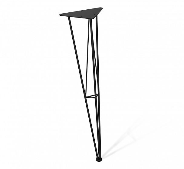 Подстолье Sheffilton SHT-TU10 черное металлическое черный - Вид 2