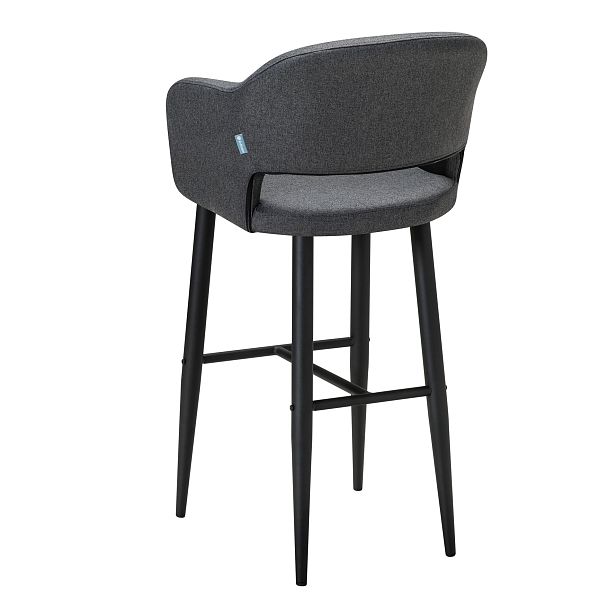 Кресло Бар Oscar тёмно-серый/черный - Вид 3