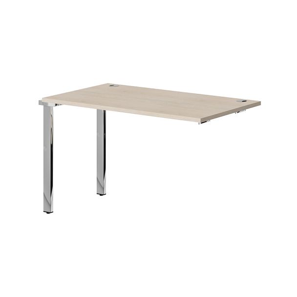 Стол промежуточный XIGST 1270.1 Бук Тиара/Нержавеющая сталь 1200х700х750 XTEN GLOSS - Вид 1