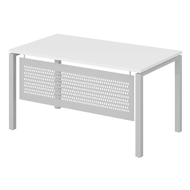 Стол рабочий "Тандем-А"  ПК-ТНА-СТ140Х79/АЖМ-В2-76 белый - Вид 1