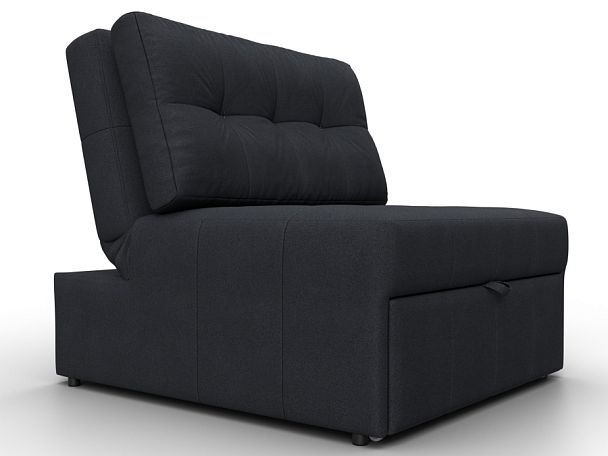 Кресло-кровать Лига-107 (80) Замша серый - Вид 3