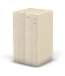 RAC045 ACCORD Шкаф низкий, с замком левый 451х448х814 Сосна Аланд/Кашемир - Фото предпросмотра