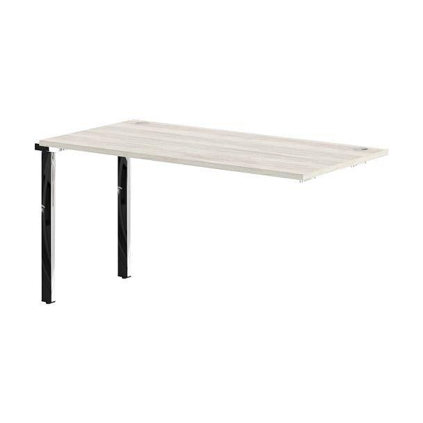 Стол промежуточный XIGST 1470.1 Сосна Эдмонт/Нержавейка полированная 1400х700х750 XTEN GLOSS - Вид 1