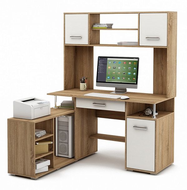 Стол письменный Амбер-21Я - Вид 1