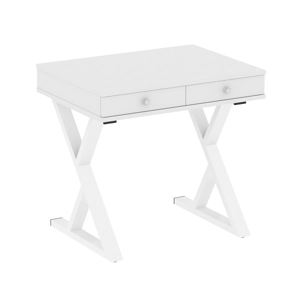 Home Office Стол письменный VR.SP-1-79.M Белый/Белый металл 794*600*750 - Вид 1