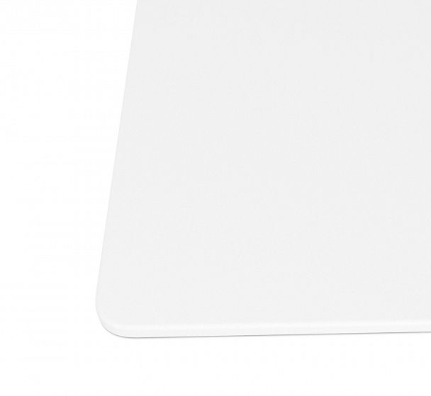 Столешница Sheffilton SHT-TT 120/80 МДФ белоснежная шагрень - Вид 4