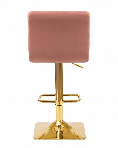 Стул барный DOBRIN GOLDIE (пудрово-розовый велюр (MJ9-32)) - Вид 5