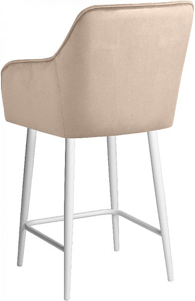 Комплект полубарных поворотных кресел Мони К, Confetti cream/белый, 4 шт. - Вид 6