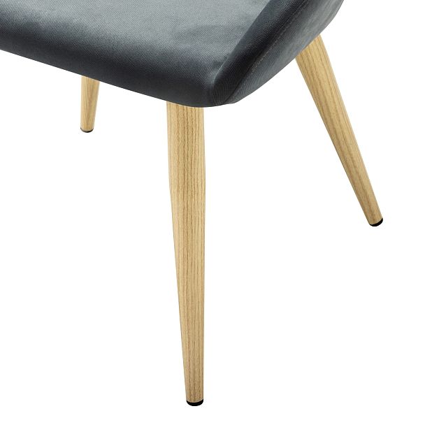 Кресло Kent Diag grey/нат.дуб - Вид 7