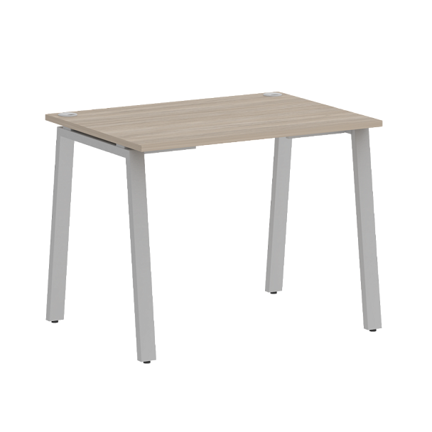 Home Office Стол письменный VR.SP-3-98.A Дуб аттик/Серый металл 980*720*750 - Вид 1