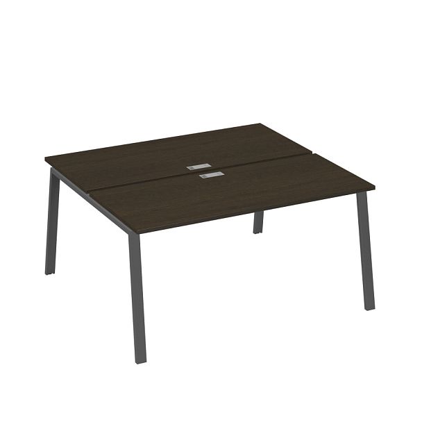 Станция 2х160 на опорах TRE A4 А4 Б3 175 БП венге / металлокаркас антрацит - Вид 1