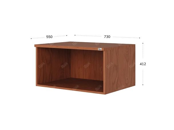 UNITY РА-02Г ОРЕХ ИТАЛЬЯНСКИЙ Антресоль 730х550х412 - Вид 1