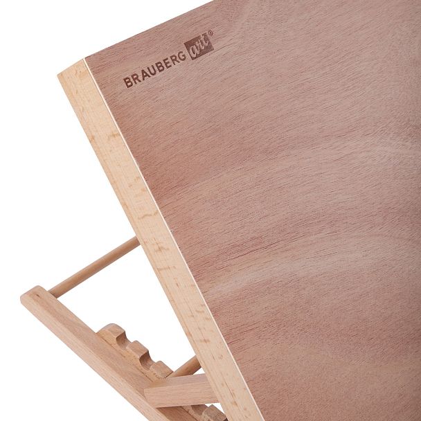 Мольберт настольный из бука А3, 47х36х31 см, регулируемый угол наклона, BRAUBERG ART CLASSIC, 192248 - Вид 10