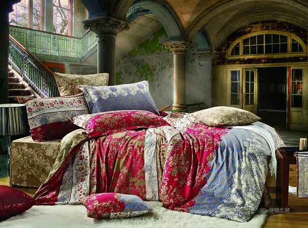 Постельное белье двуспальное C-144 - Вид 1