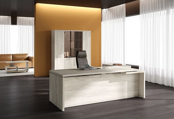 Стол руководителя TST 189 Дуб Бофорд Z 1800х900х750 TORR-Z - Вид 8