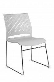 Кресло "Riva Chair" D918 светло-серый, стопируемый - Фото предпросмотра
