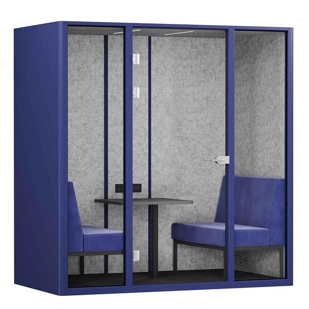 SoundCube RV QUATTRO з/с-глухая  SDC-2.2-WA Синий/Зимний Лес/Черный/Антрацит/Прозрачный/Серый 2200*1470*2278 - Вид 1