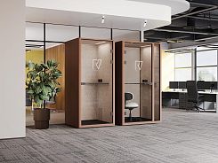 Новинка! Серия акустических кабинок SoundCube.