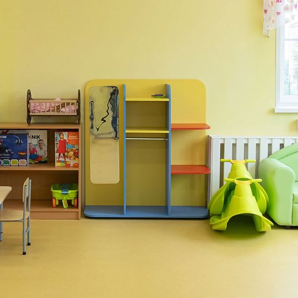 Уголок ряженья с зеркалом, цветной - Вид 3