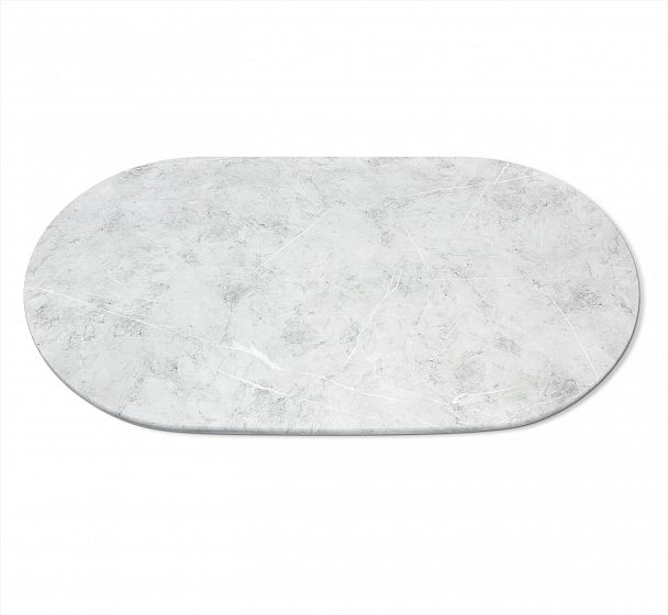 Стол Sheffilton SHT-TU10/TT41 120/80 МДФ бочкообразная хром лак/кроскат - Вид 5