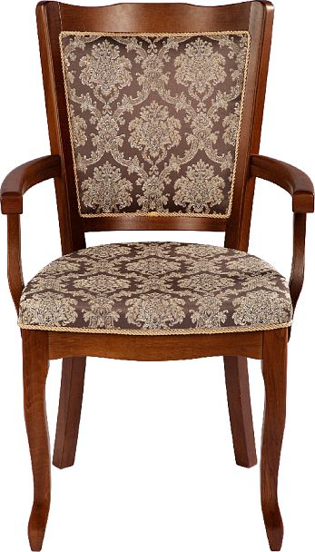 Кресло деревянное с подлокотниками Лорель Миланский орех - Вид 2