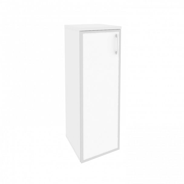 Шкаф "Onix" O.SU-2.4R white/black белый - Вид 2