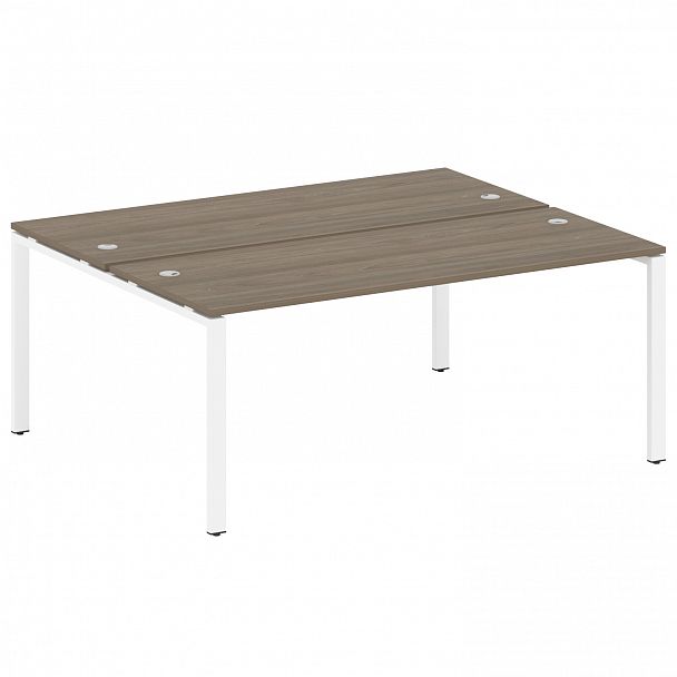 Рабочая станция "Metal System" БП.РАС-СП-2.5 вяз/белый - Вид 1