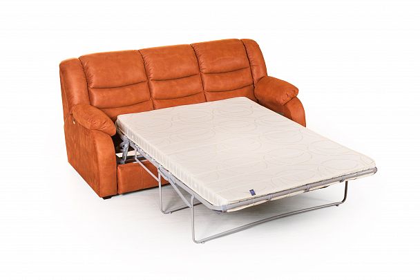 Ridberg диван-кровать прямой замша рыжий - Вид 5