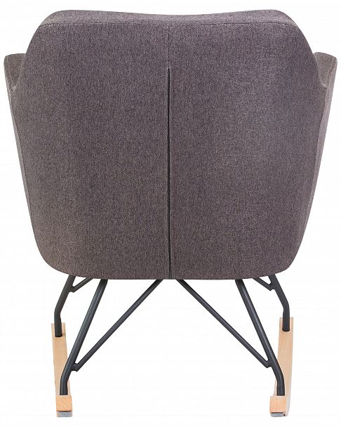 Кресло-качалка DOBRIN KIARA (серая ткань (LAR-106D-26)) - Вид 5