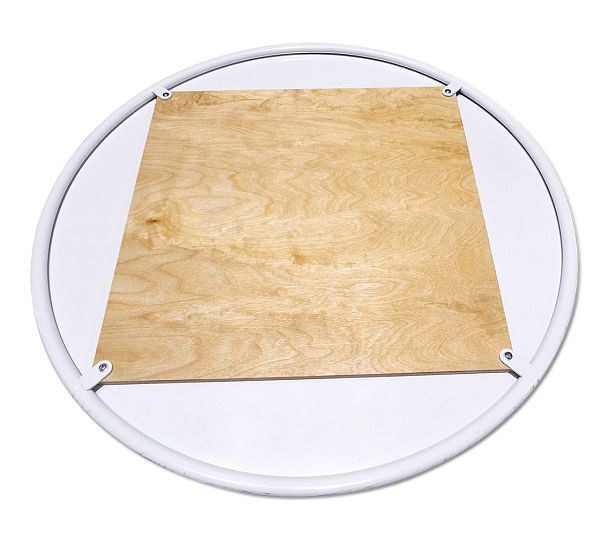 Столешница Sheffilton SHT-TT 76 металлическая белый - Вид 3