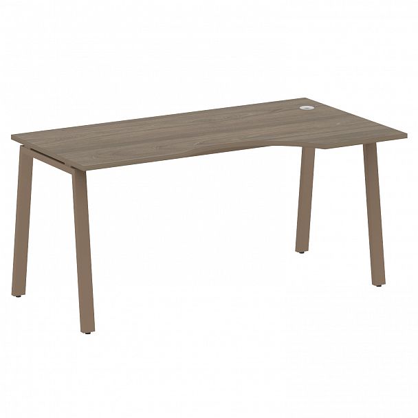 Стол "Metal System" БА.СА-1 вяз/мокко - Вид 1