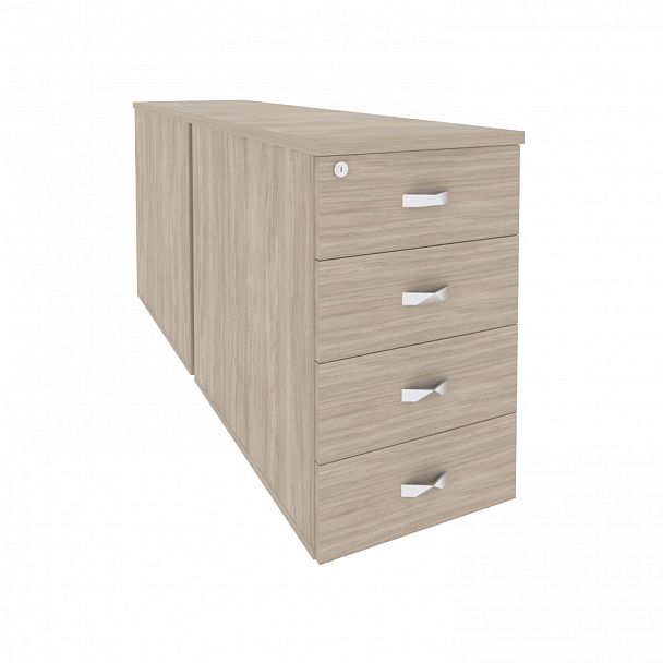 Тумба двойная "Onix" O.TPO-2.8 дуб аттик - Вид 1