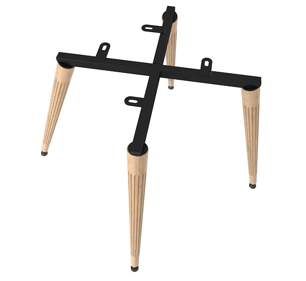 Стул Sheffilton SHT-ST35/S95-WH-1 тихий океан/прозрачный лак/черный муар - Вид 8