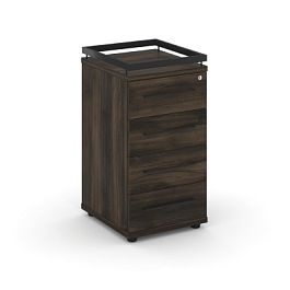 Rift Тумба приставная+рамка RF.TPR-002 Дуб Мали/Металл Черный 416*460*797 - Фото предпросмотра