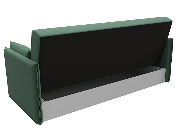 Диван-книжка Лига-018 Рогожка зеленый - Вид 6