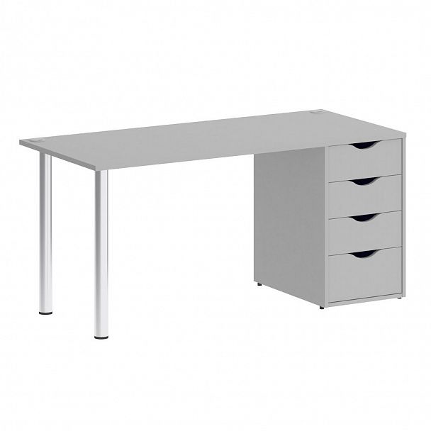 Стол "Home office" VR.SP-3-158.4 серый - Вид 1