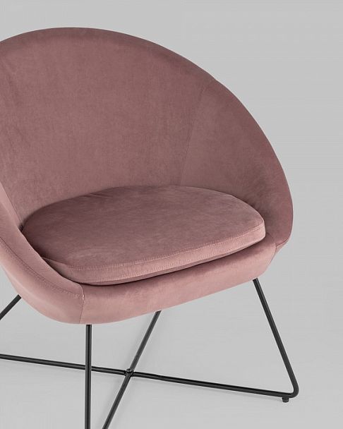 Кресло Колумбия розовое - Вид 7