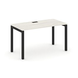 Стайл Проджект Стол письменный SN-5P.SP-003 Дуб Наварра/Металл Черный 1380*600*750 - Фото предпросмотра