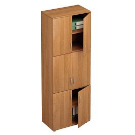 Шкаф для документов 6-дверный Формула ФР 377-1 ольха европейская - Фото предпросмотра