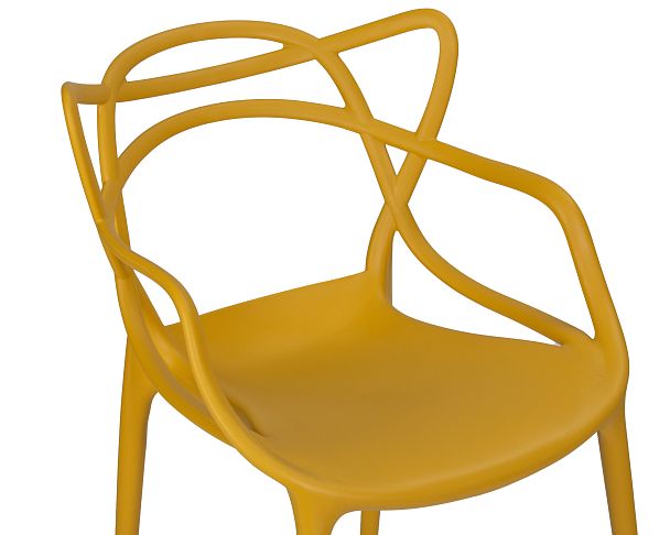 Набор 4 шт Стул обеденный DOBRIN MASTERS (горчичный (Y-03)) - Вид 7