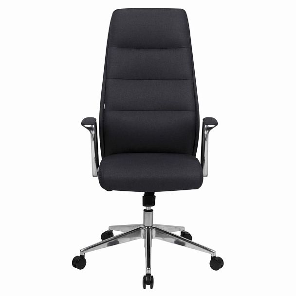 Кресло BRABIX PREMIUM Adept EX-752, синхромеханизм, алюминий, ткань, серое, 532932 - Вид 3